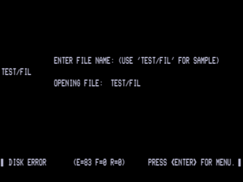 Screen shot